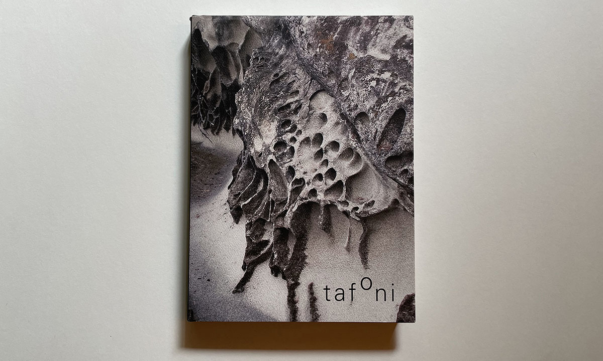 Tafoni Book cover Cristina Viviani